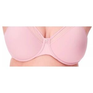 BALI One Smooth Ultra Lite Wireless Bra Smoothing (DF3440) Sz 42B  Pink (Gloss)